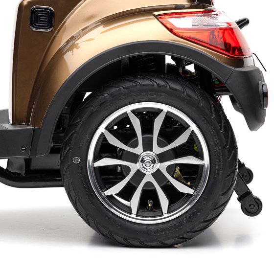E-Mobil Venezia 4-Rad Lithium Rot